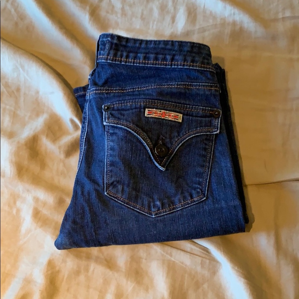 Hudson Flap Pocket Straight Leg Jeans